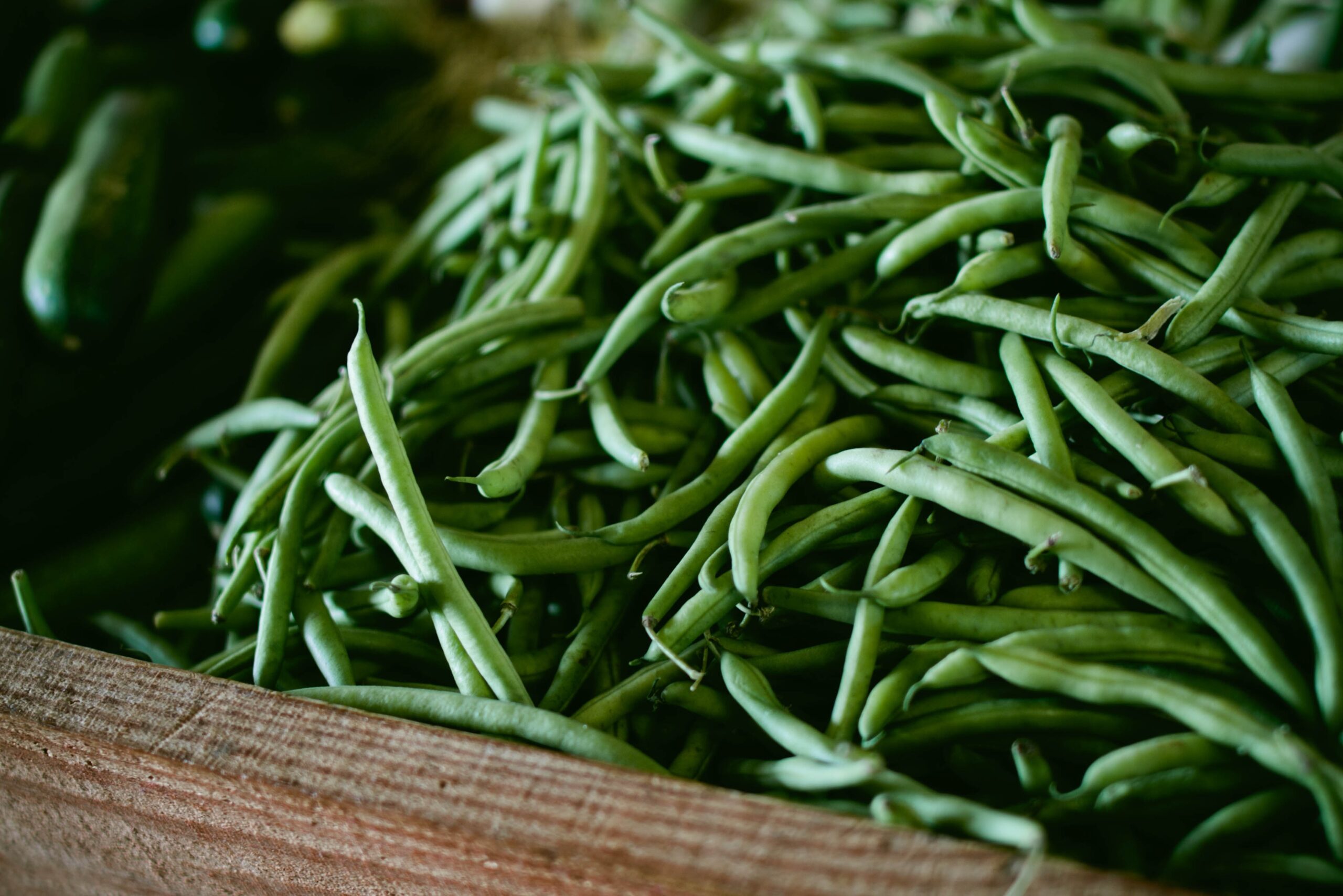 Green Beans. Food Center